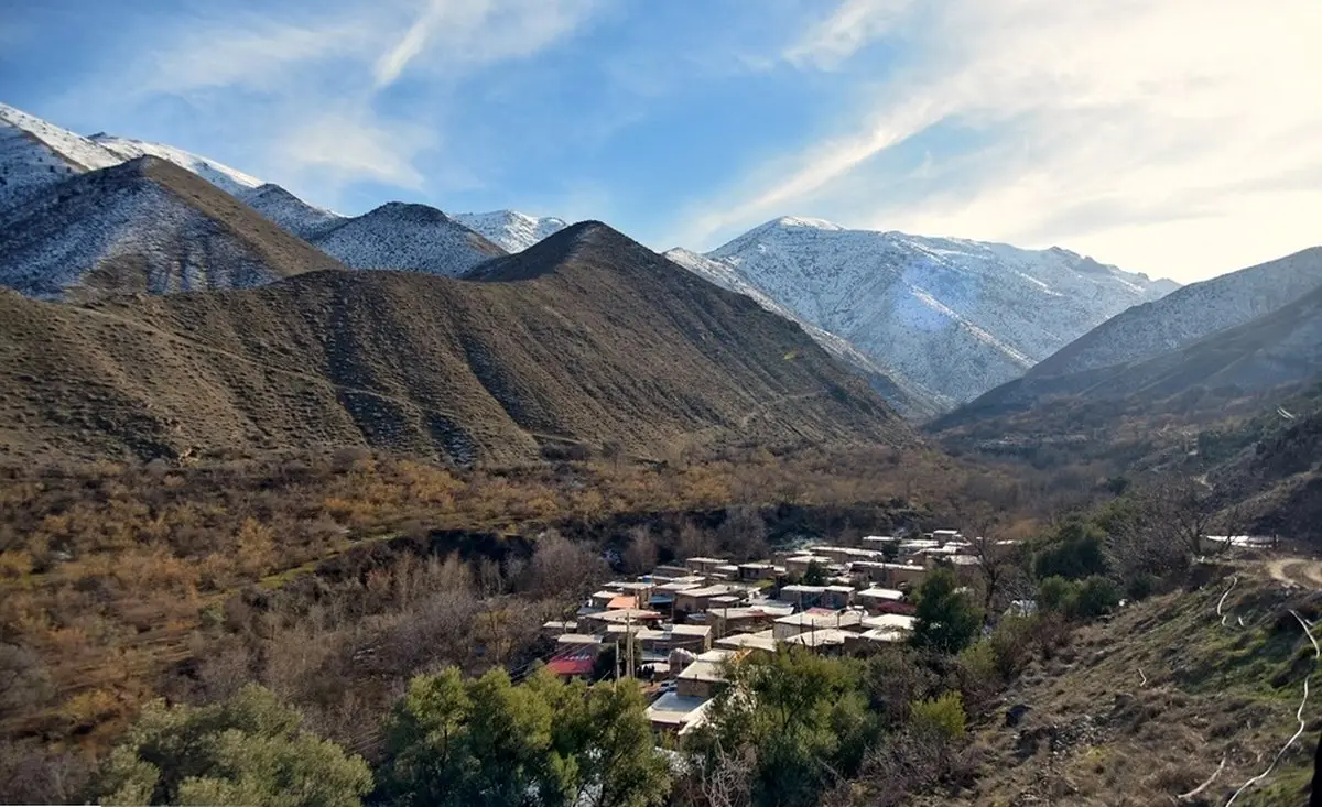 شرایط سخت روستای زرده، در دل کوه‌های زنجان +عکس‌ها