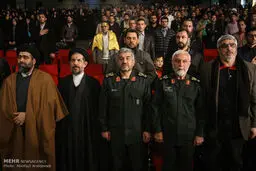 روایتی تصویری از مراسم بزرگداشت شهید جهاد مغنیه