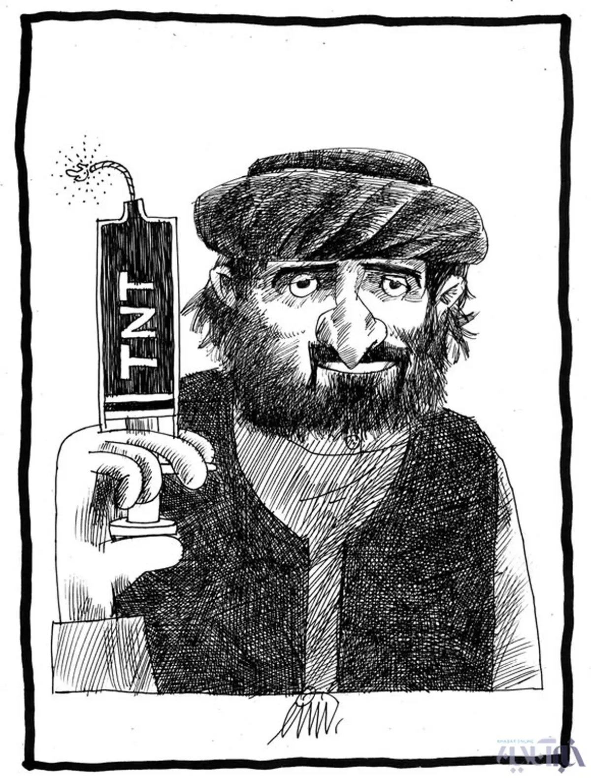 کاریکاتور/ پزشکی که خودش را منفجر کرد!