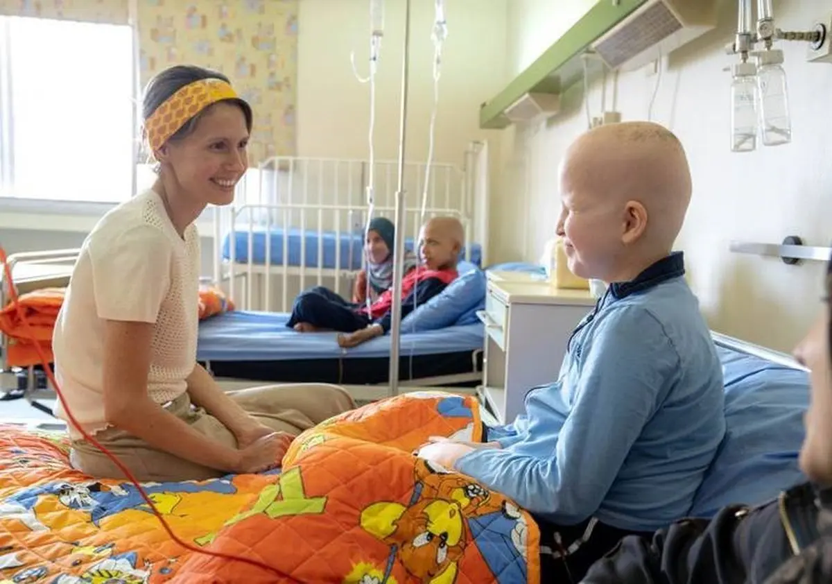 عید دیدنی متفاوت همسر بشار اسد / تصاویر