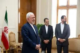 تصاوير: دیدارهای ظریف ۳ بهمن ۱۳۹۷