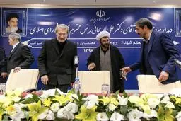 لاریجانی مهمان بستان آباد و سراب/ تصاویر