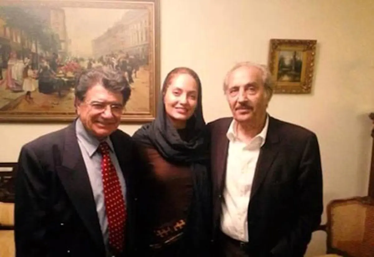 مهناز افشار در کنار شجریان/ عکس