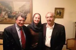 مهناز افشار در کنار شجریان/ عکس