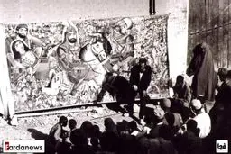 عکس/پرده خوانی در قدیم