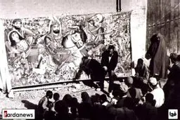 عکس/پرده خوانی در قدیم
