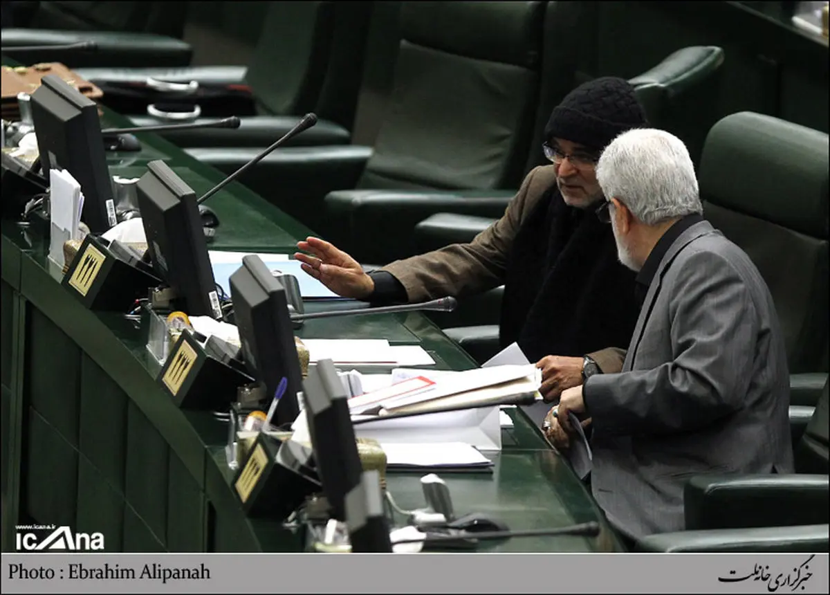 شال و کلاه یک نماینده در مجلس/ عکس