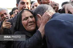 خوش‌آمد گویی خاله اسحاق جهانگیری به زادگاهش +عکس