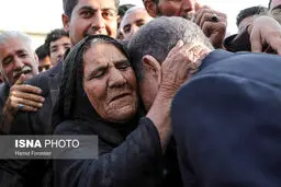 خوش‌آمد گویی خاله اسحاق جهانگیری به زادگاهش +عکس
