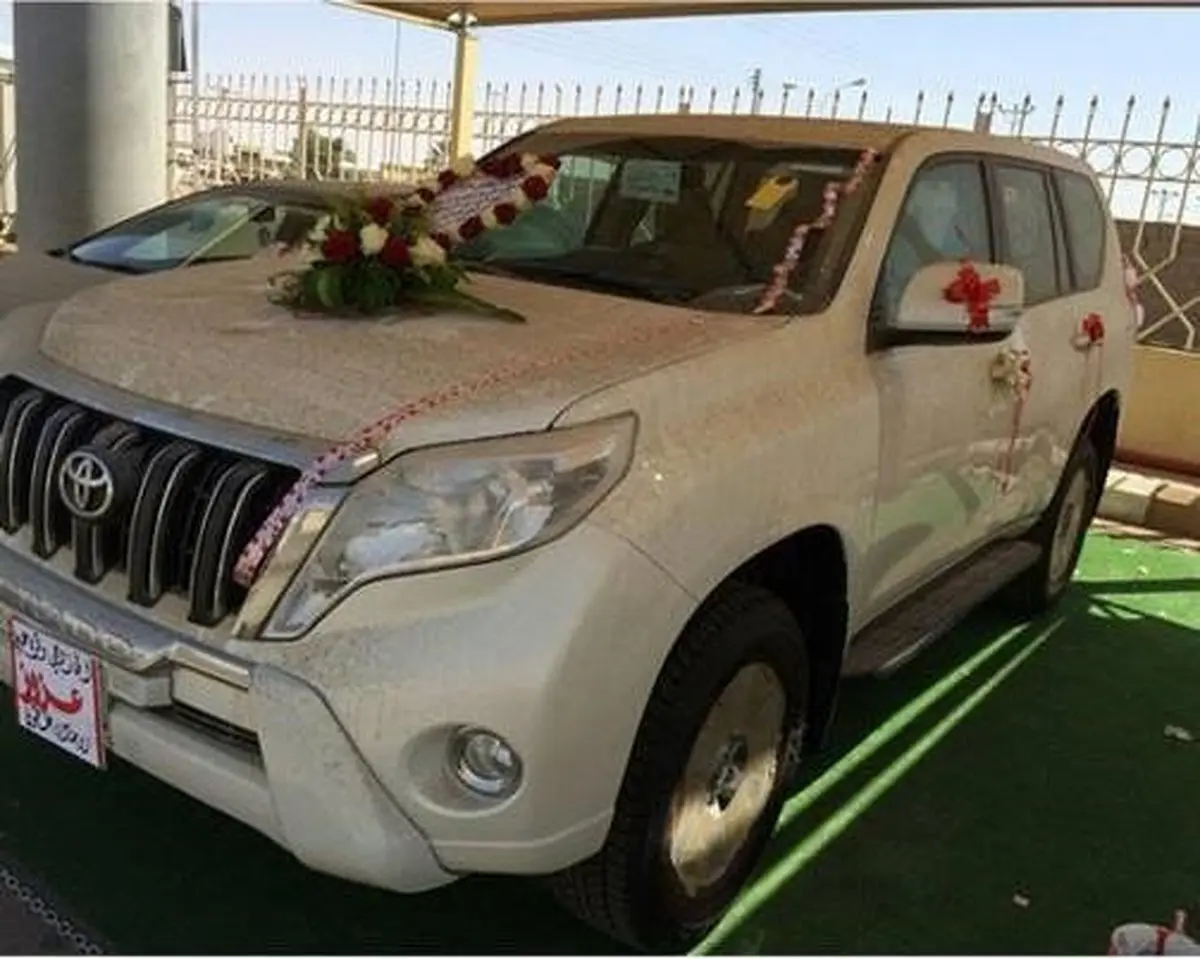 هدیه زن سعودی به همسرش/عکس