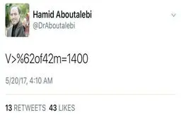 توئیت جالب معاون سیاسی دفتر رئیس جمهور درباره نتایج انتخابات