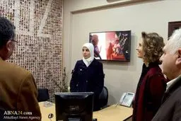 همسر «بشار اسد» در یک پرورشگاه /تصاویر