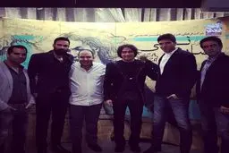 عکس / ملی پوش والیبال در کنسرت خواننده مشهور