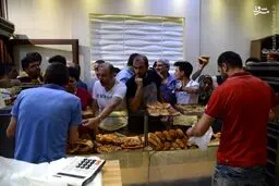 هجوم مردم ترکیه برای خرید نان/ تصاویر