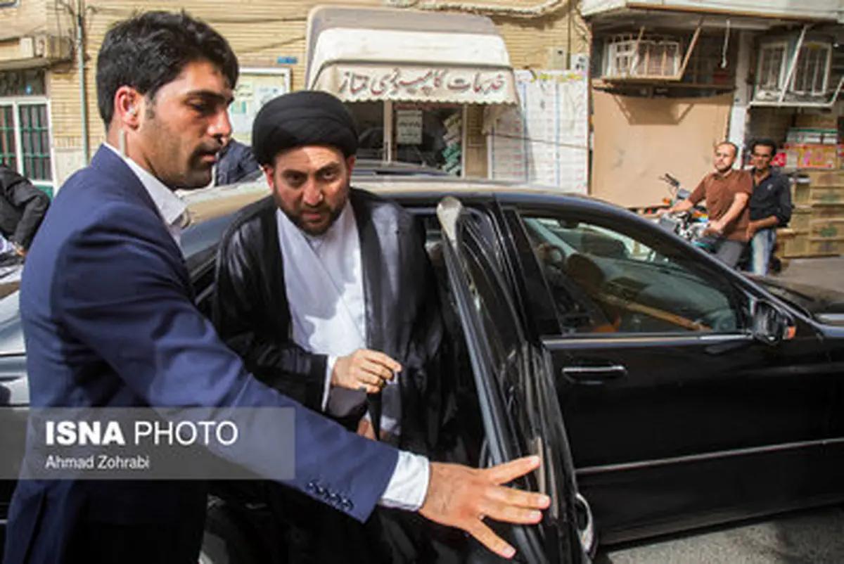 دیدار عمار حکیم با مراجع و علما در قم/ تصاویر