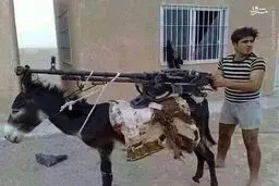 ابتکار جالب شهروند عراقی برای مقابله با داعش!/عکس