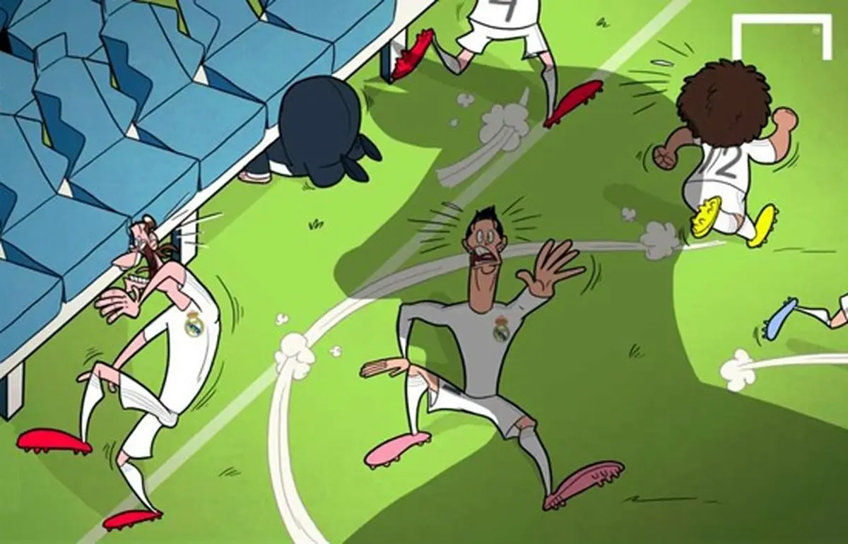 کاریکاتور/ تحقیر رئال و رونالدو!