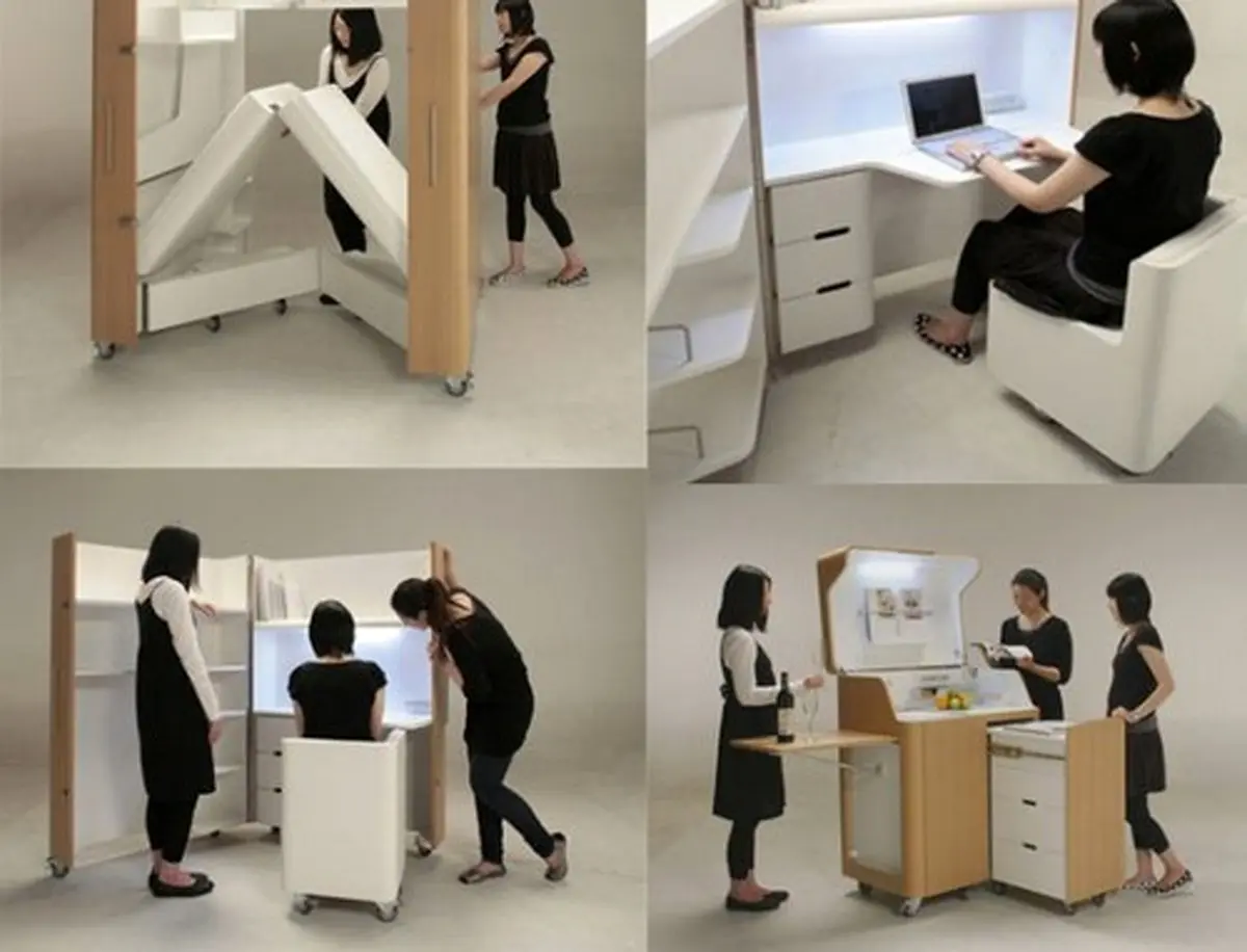 عکس های دیدنی از کوچکترین خانه متحرک جهان / تصاویر