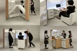 عکس های دیدنی از کوچکترین خانه متحرک جهان / تصاویر