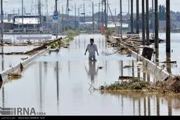 توفان و سیل در ژاپن/تصاویر