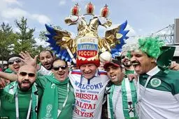 تصاویری از تماشاگران جام جهانی ۲۰۱۸ روسیه