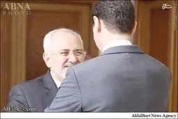 دیدار ظریف با بشار اسد/عکس