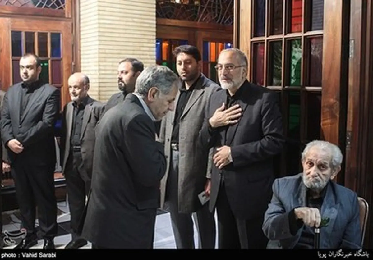 شخصیت هایی که در مراسم ترحیم والده سید محمد جهرمی شرکت کردند/تصاویر