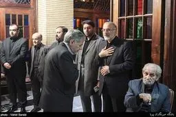 شخصیت هایی که در مراسم ترحیم والده سید محمد جهرمی شرکت کردند/تصاویر