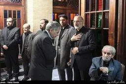 شخصیت هایی که در مراسم ترحیم والده سید محمد جهرمی شرکت کردند/تصاویر