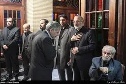 شخصیت هایی که در مراسم ترحیم والده سید محمد جهرمی شرکت کردند/تصاویر