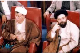 عکس کمتر دیده شده از سید احمد خمینی در کنار آیت الله هاشمی