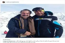 روایت مهران رجبی از لو رفتن محمدرضا گلزار در دیزین / عکس