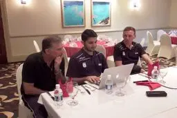 کی روش گوام را برای تیم ملی آنالیز کرد/عکس