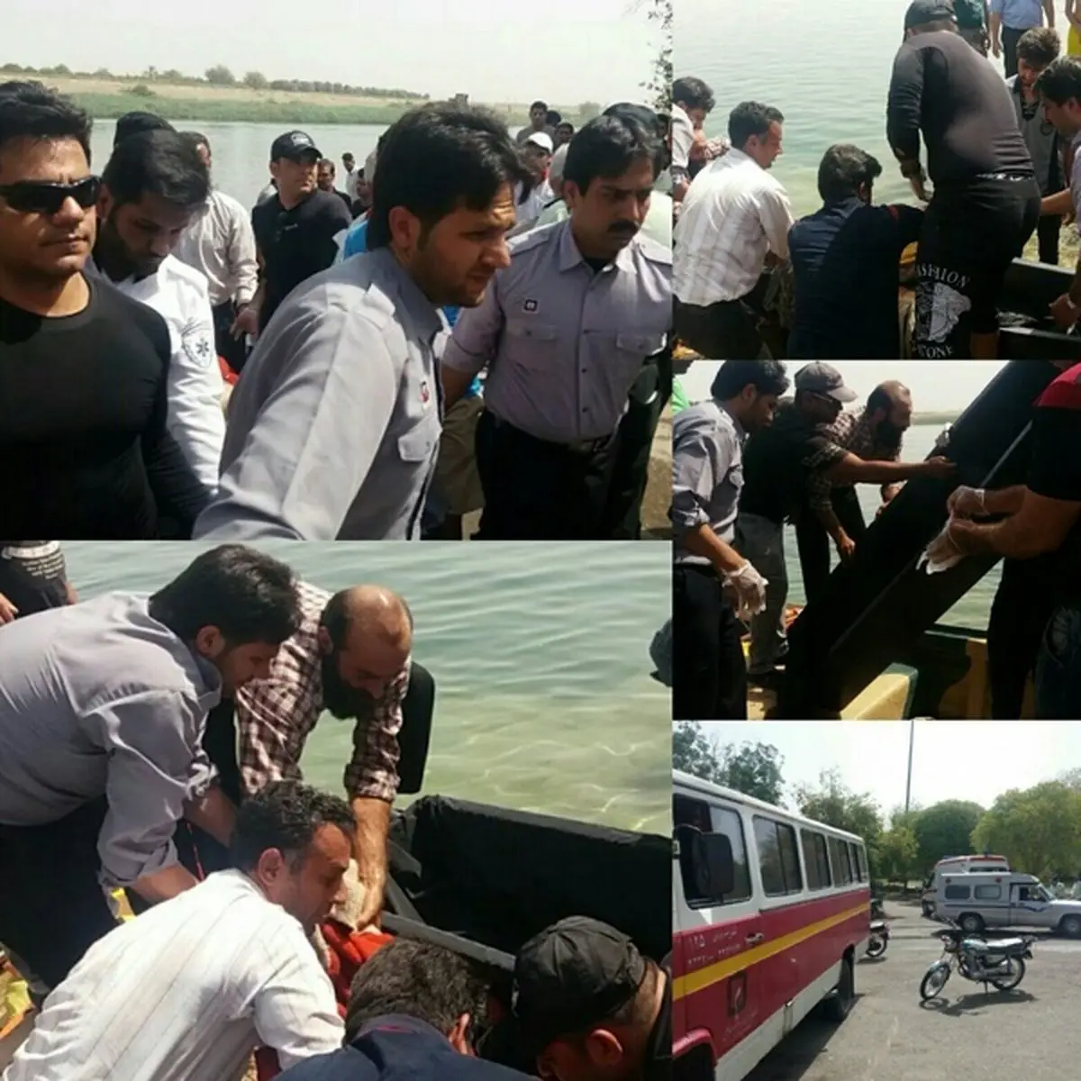 کشف جسد لیدر تور حادثه دزفول/عکس