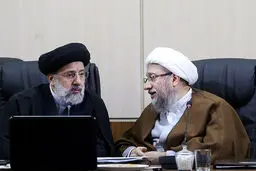 تصاویر / دو رئیس در کنار هم در مجمع تشخیص مصلحت نظام