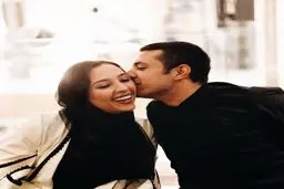 عکس متفاوت از آقای بازیگر و همسرش