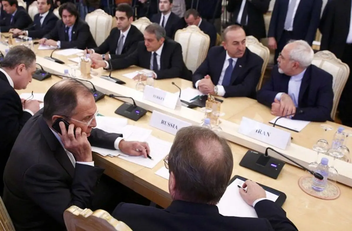 آغاز نشست سه جانبه روسیه، ایران و ترکیه/عکس