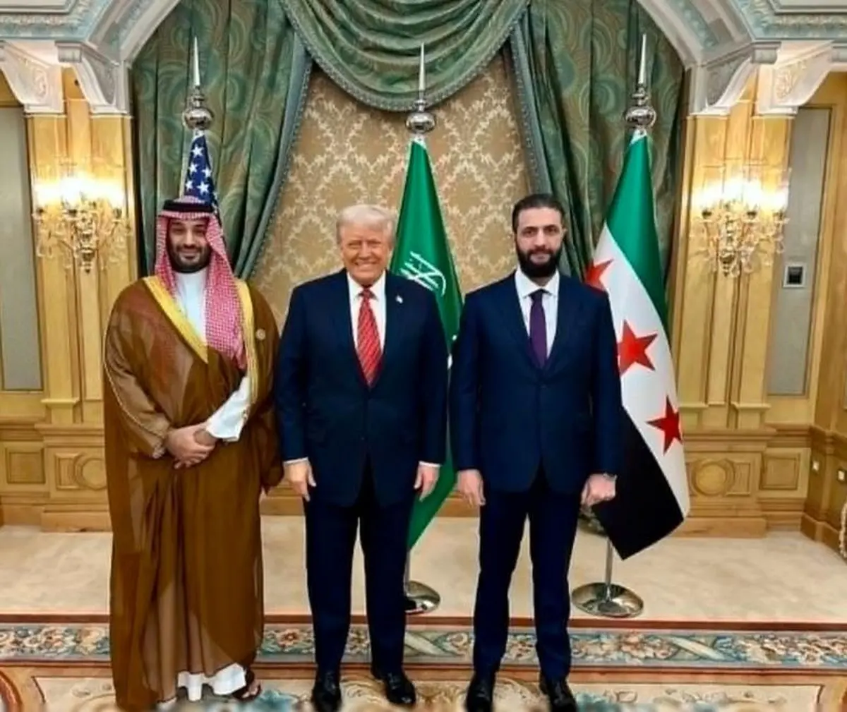 درخواست ترامپ از جولانی برای به رسمیت شناختن اسرائیل