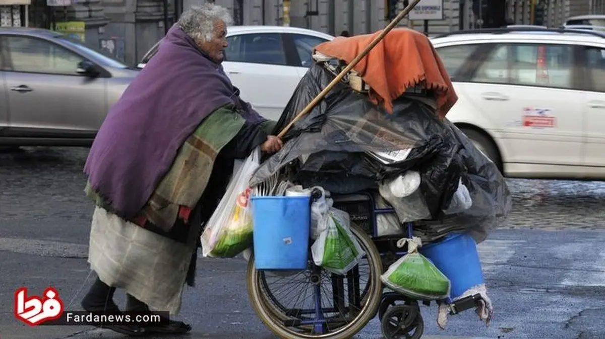 تصاویر فقر و فلاکت در سوئیس