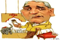 آرایشگاه مهران مدیری/ کاریکاتور