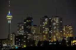 شب‌های تهران غرق در نور و رنگ/تصاویر