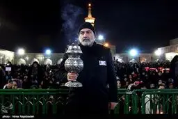 عکس/ بازیگری که خادم حرم رضوی شد