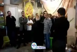 ببینید: فيلمی از مرحوم «حسين محب اهري» در هيات امام حسین