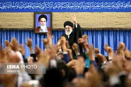 دیدار مداحان اهل بیت با مقام معظم رهبری /تصاویر