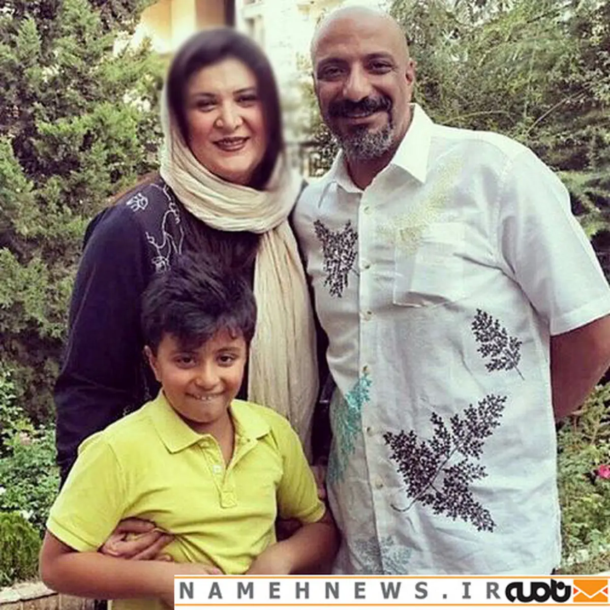 جدیدترین عکس از ریما رامین‎فر، امیر جعفری و پسرشان