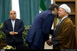 دیدار رمضان عبدالله با هاشمی رفسنجانی/ تصاویر