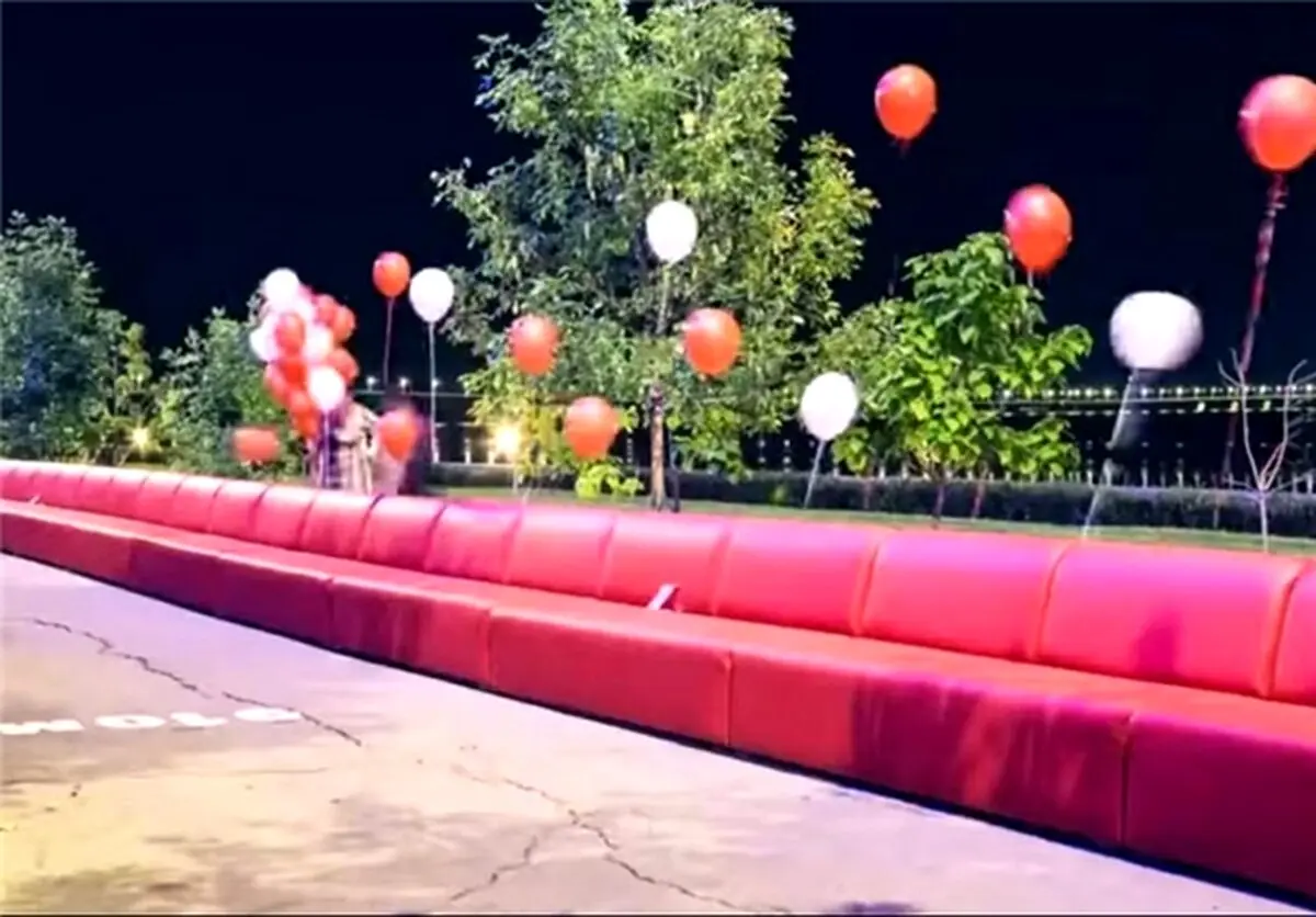 مبل یک کیلومتری/عکس