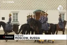 ببینید: رژه ویژه سربازان گارد ریاست جمهوری روسیه