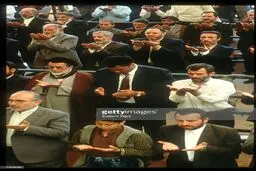 محمدعلی کلی در نماز جمعه تهران/عکس