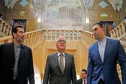 شگفتی وزیر خارجه آلمان از معماری اصیل ایرانی/عکس